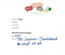 Thilo Sarrazins Buch "Deutschland schafft sich ab"